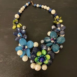 Intricate flower necklace